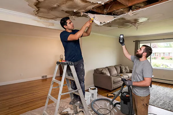 Ceiling Water Damage Restoration Bonney Lake