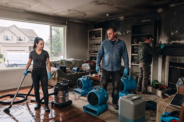 Smoke and Water Damage Restoration Bonney Lake