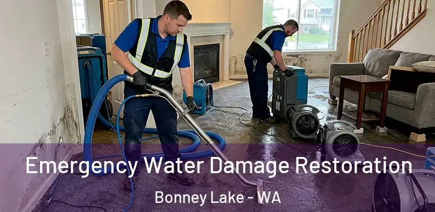 Emergency Water Damage Restoration Bonney Lake - WA