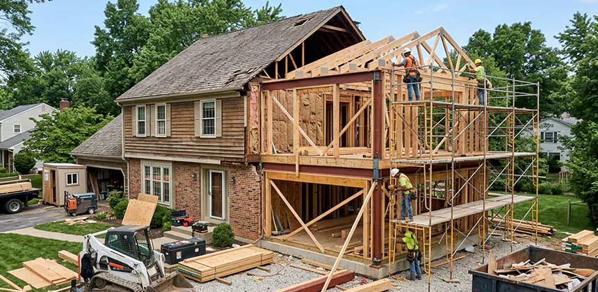 Structural Reconstruction in Bonney Lake