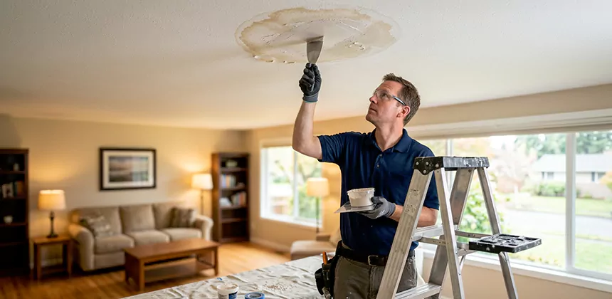 Ceiling Water Stain Repair in Bonney Lake